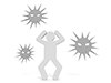 Pathogens | Colds | Sleeping | Influenza-Pictograms | People | Illustrations | Free Materials | Pictograms