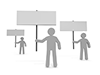 Information Disclosure ｜ Contact ｜ Signboard --Pictogram ｜ Person ｜ Illustration ｜ Free Material ｜ Pictogram