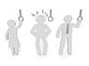 Annoying Acts | Noise | Headphones | Sound Leakage-Pictograms | People | Illustrations | Free Materials | Pictograms